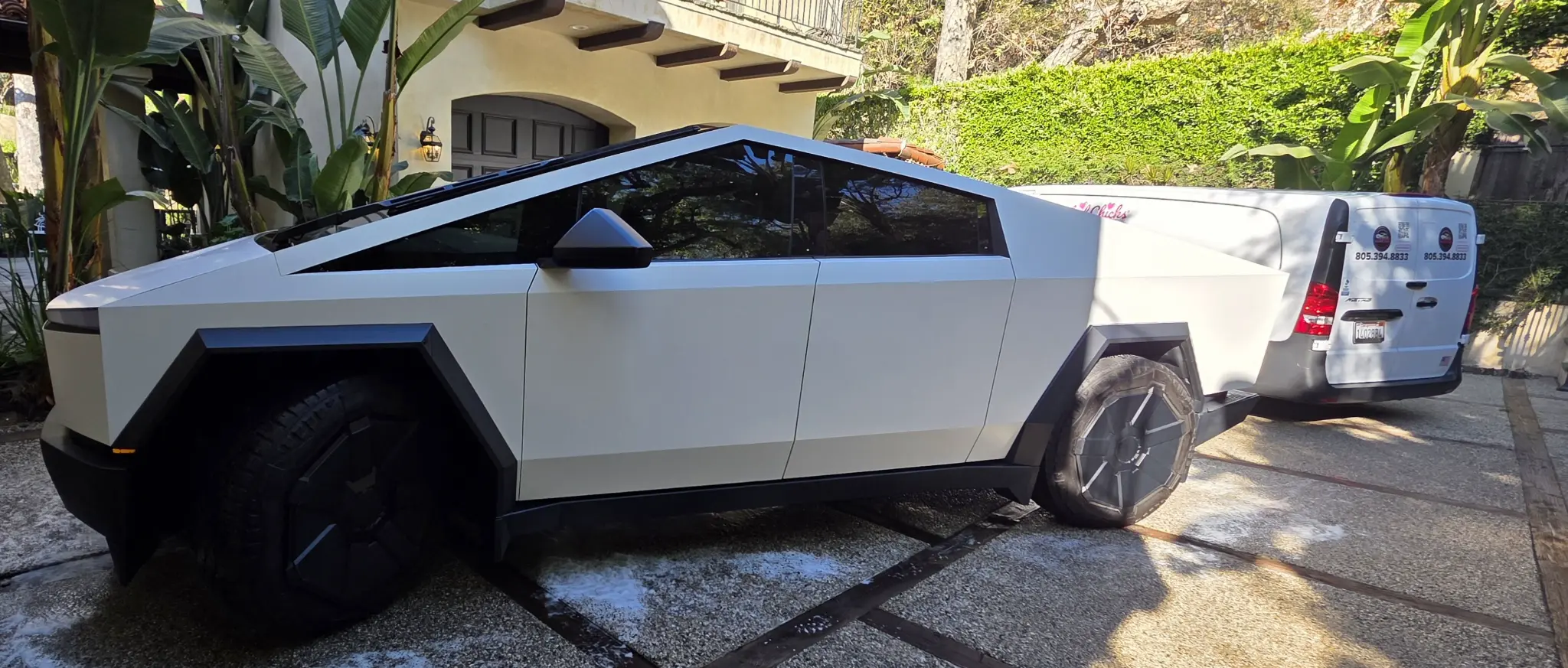 Tesla Cybertruck detail - Detail Chicks mobile detailing